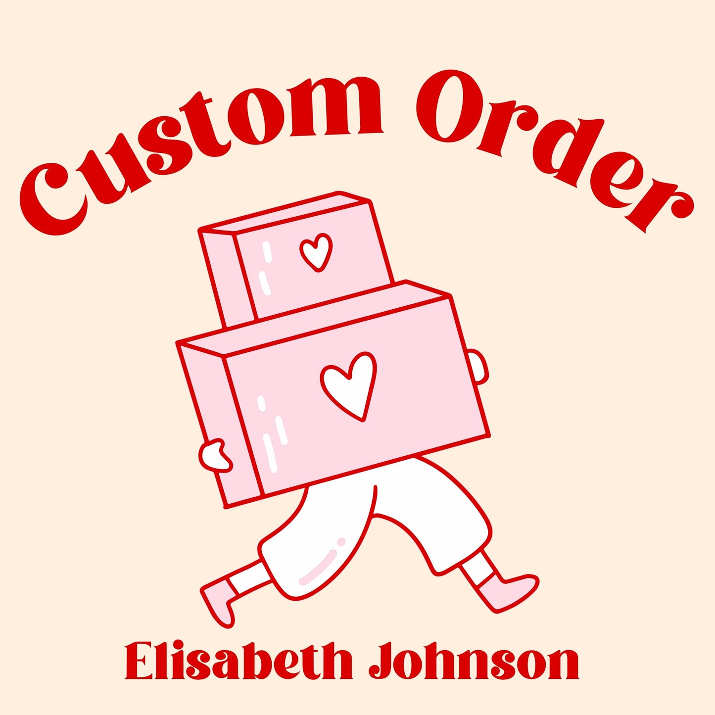 Custom Order Elisabeth Johnson