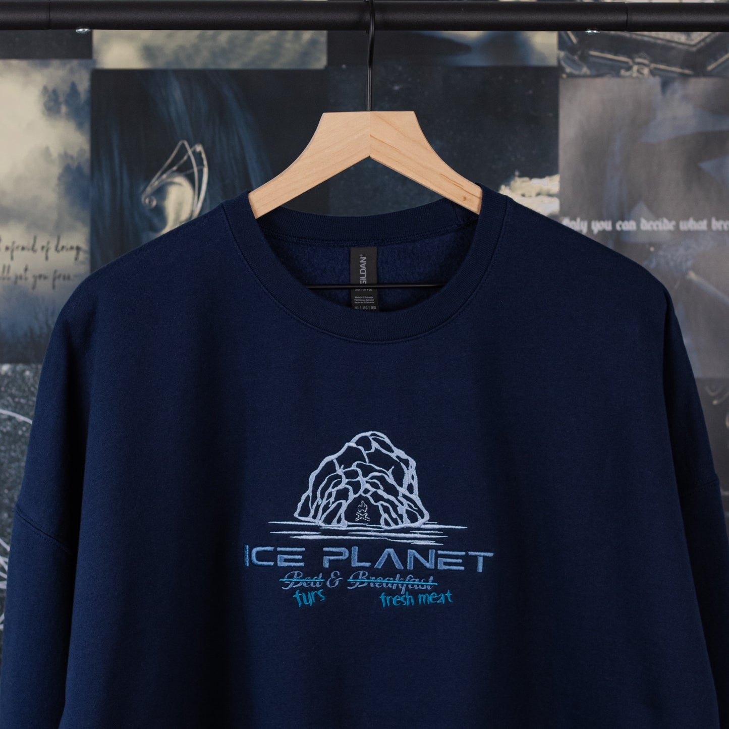 Ice Planet Barbarian Crewneck