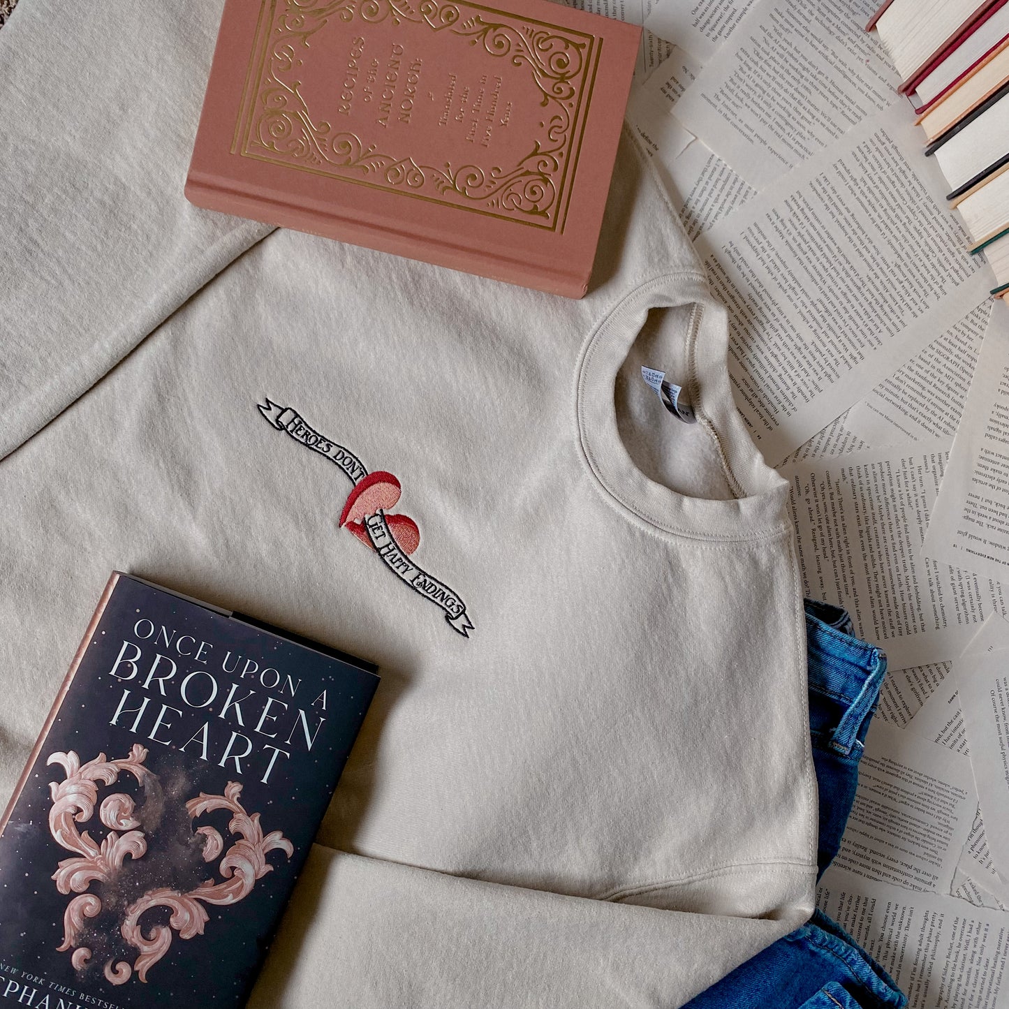Once Upon a Broken Heart Crewneck