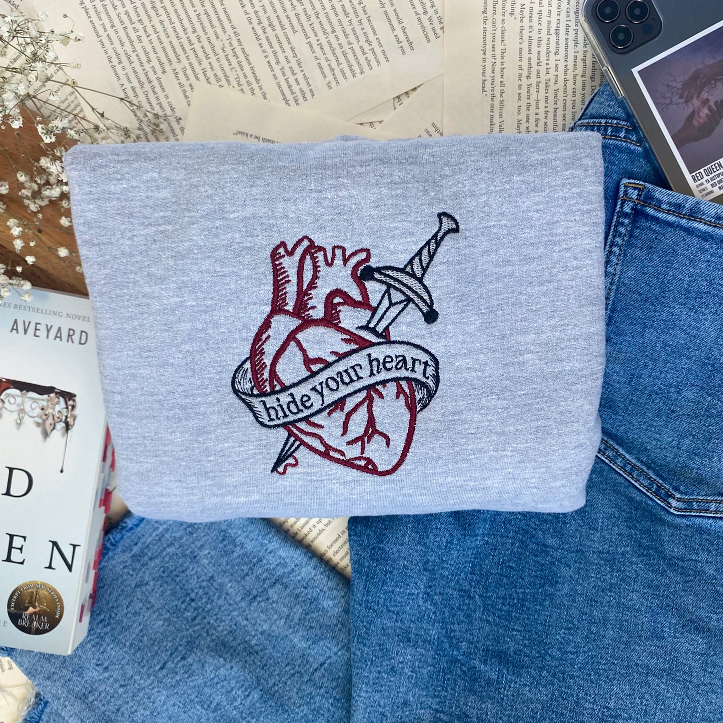 Red Queen Crewneck