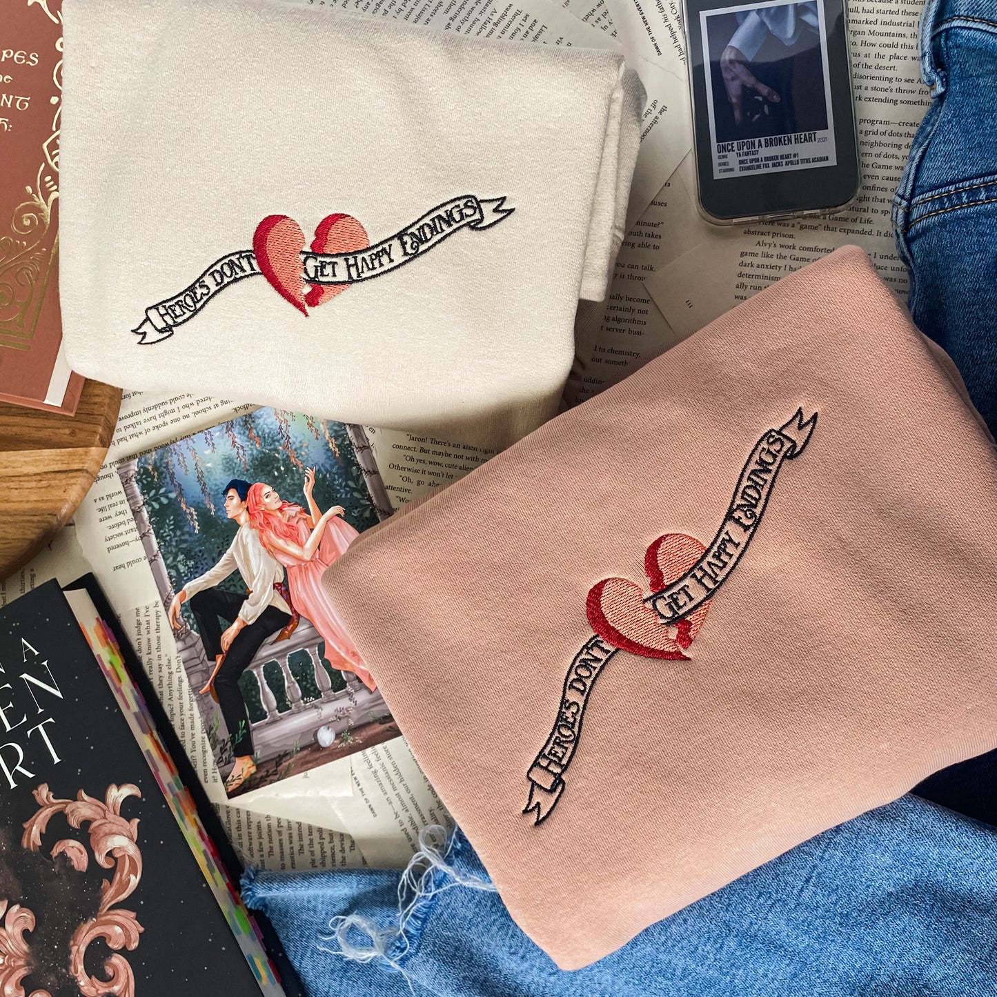 Once Upon a Broken Heart Crewneck
